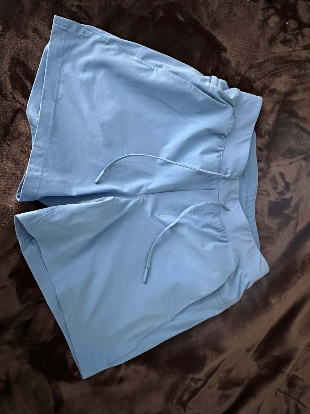 lululemon athletica Light Blue Men's Athletic Drawstring Shorts